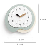 Simplicity Silent Pared Clock Decoration