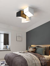 Geometric Ceiling Light for Bedroom