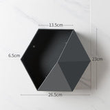 Hexagon Shape Wall Shelves: Creative Home Décor