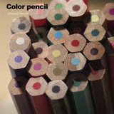 Ensemble de crayons de couleur en bois 