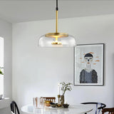 Illuminate Your Space with LED Glass Bowl Pendant