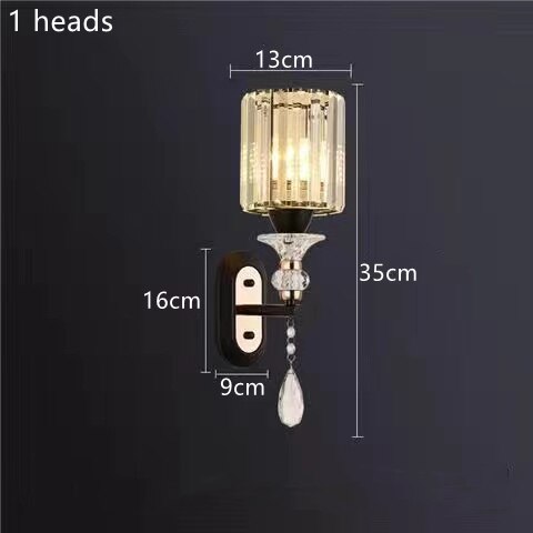 Crystal Cylinders LED Chandelier - Modern Lighting