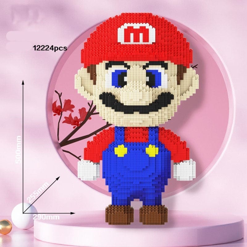 Super Mario Building Blocks Figurine - Authentic Collectible