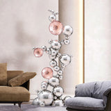 Abstract Jumbled Balls Stainless Steel Ornament