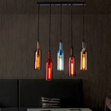 Werten Sie Ihre Einrichtung mit der kreativen LED-Pendelleuchte „Wine Bottle“ auf