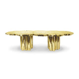 Italian Light Luxury Brass Dining Table