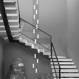 Tubes : Lustre d'escalier - Solution d'éclairage exquise