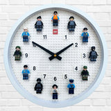 Lego Building Blocks Superhero Wall Clock