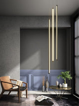 LED Bars Staircase Chandelier: Illuminate Your Space