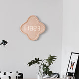 New plug-in Style Flower Creative Vancleef Wall Clock