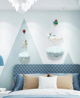 Eisbär-Wolken-Wandbehang-Dekor für Kinderzimmer