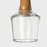 Illuminate with Elegance: Smoked Glass LED Pendant Lamp