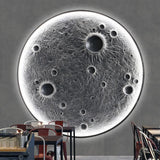 3D Moon LED Wall Lamp - Wall Decor