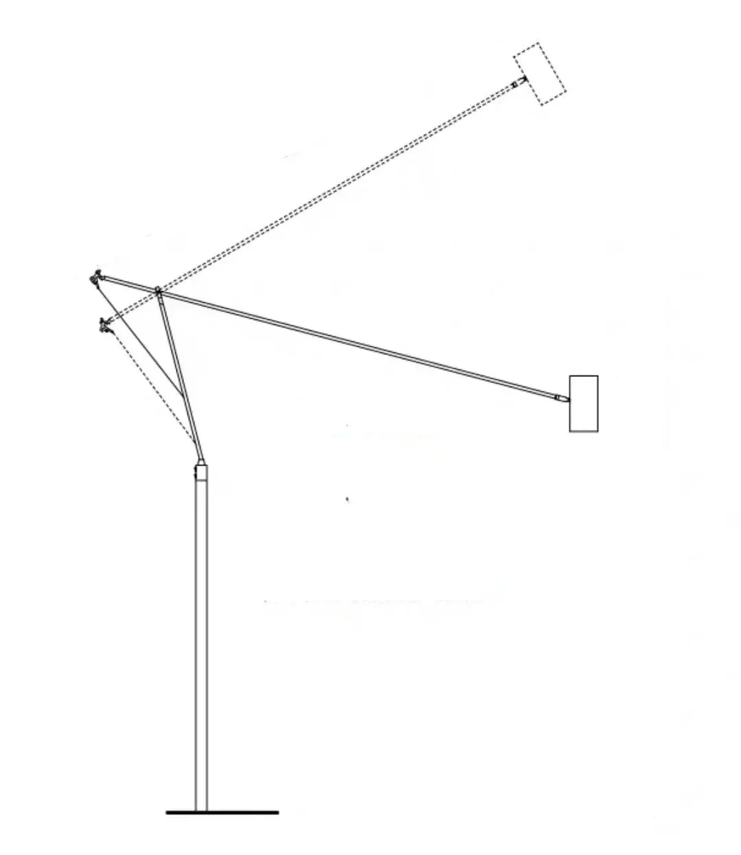 Ettorino BIG Catellani & Smith Floor Lamp - Long Arm Lamp