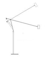 Ettorino BIG Catellani & Smith Floor Lamp - Long Arm Lamp