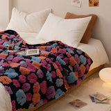 Vibrant Bright Fresh Flowers Patterned Bedding Set