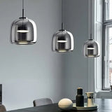 Illuminate Your Space with the Glass LED Pendant Light