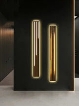 LED-Panel-Wandleuchte – abstrakte Veranda-Kunst