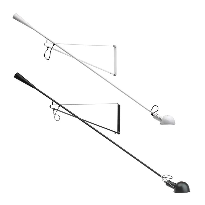 Designer Long Arm Adjustable Long Pole Wall Light