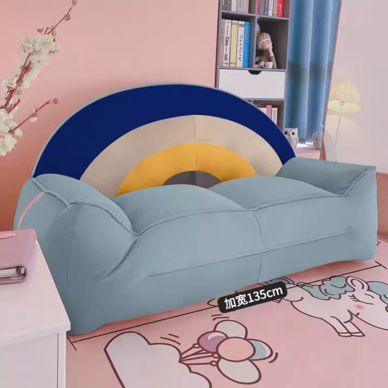Designer Rainbow Bean Bag Recliner Chair Sofa