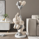 Statue d'éléphant mignon : décoration parfaite pour la maison