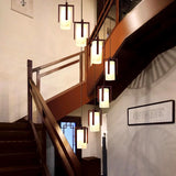 Lanterne pendentifs escalier lustre éclairage