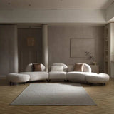Italian Retro Style Arc Combination Sofa Set