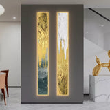 Abstract LED Panel Wall Lamp - Indoor Light Fixture