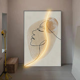 Matisse Abstract Art LED-Wandleuchte
