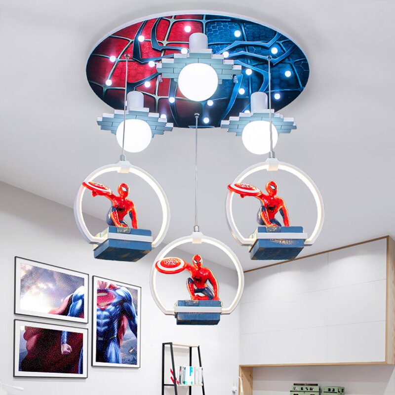 Spiderman LED-Hängeleuchte für Kinderzimmer