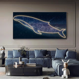 Whale LED Wall Lamp - Creative Art Decor