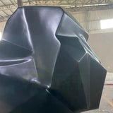 Sculpture de finition mate en résine de fibre de verre Gorilla