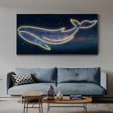 Wal-LED-Wandleuchte – kreatives Kunstdekor