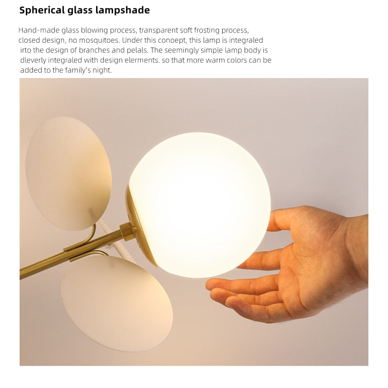 Glas-Kronleuchter im Trauben-Design – einzigartige und elegante Beleuchtung