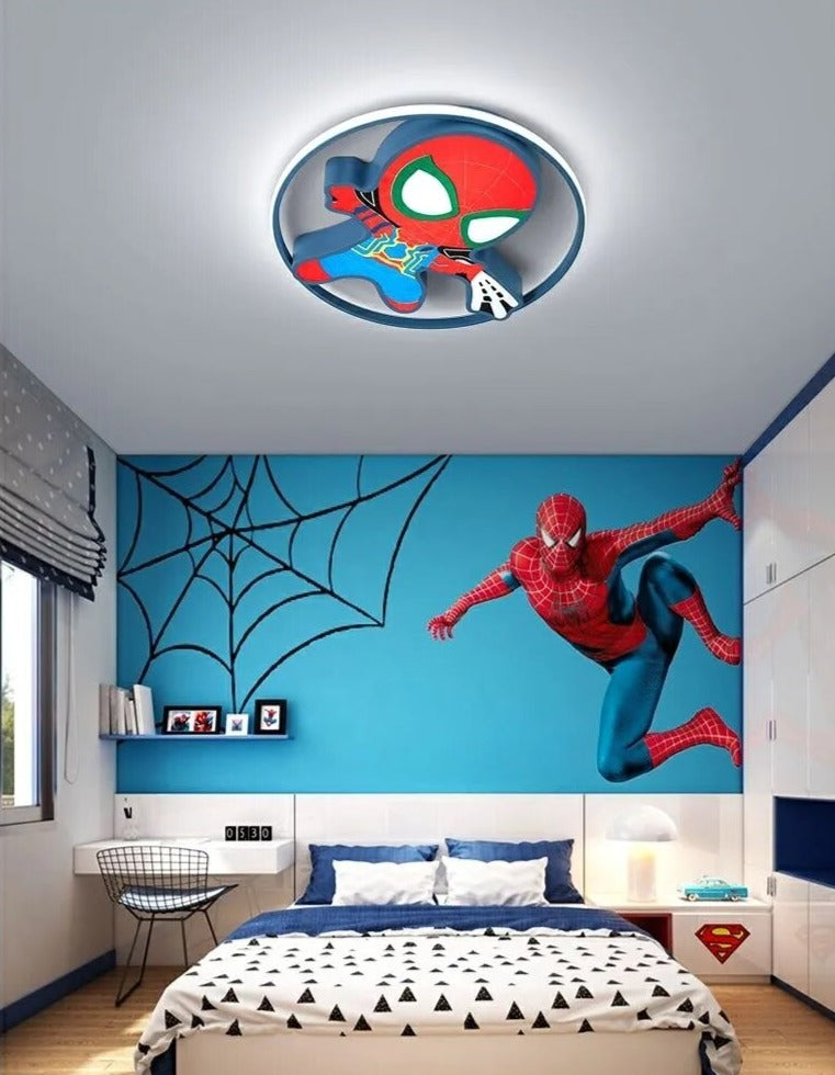 Kids Spiderman Ceiling Light - Enhance Your Kids' Room Decor