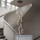Oval Staircase Chandelier: Illuminate Your Stairs