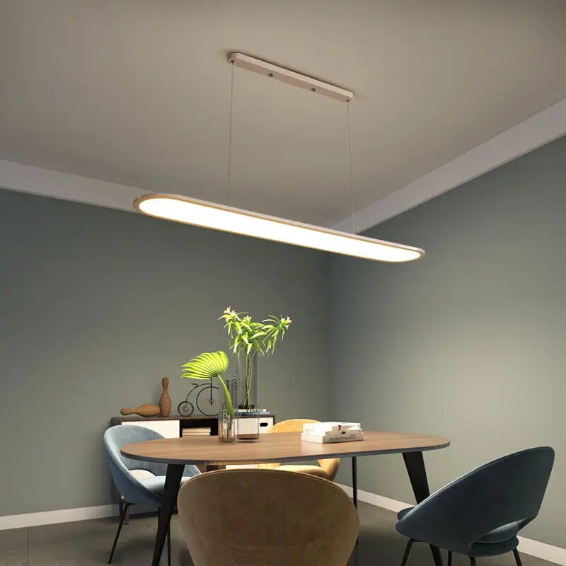 Black LED Pendant Lights - Modern Minimalist Design