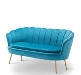 Blütenblattförmiges Sofa – handgefertigt und elegant