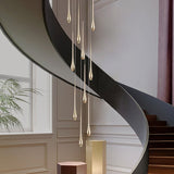 Circular Cone Circular Cone - Staircase Chandelier: Unique Ambience