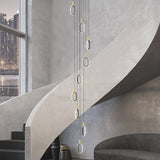 Lustre d'escalier ovale : illuminez vos escaliers