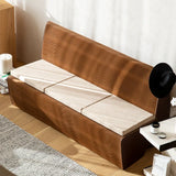 Biegbare Sofabank für das Wohnzimmer im italienischen Designerstil