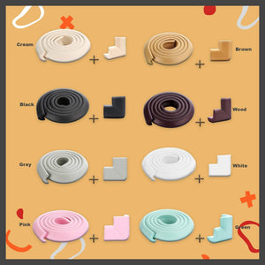 Baby Corner Protectors - Furniture Safety 2m Roll-