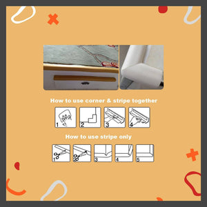 Baby Corner Protectors - Furniture Safety 2m Roll-