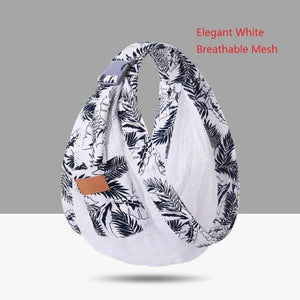 Baby Wrap Carrier - NewbornInfant Sling Dual Use - Mesh Fabric-