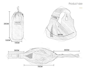Baby Wrap Newborn Sling | Baby side swing carrier | Gifts for kids-