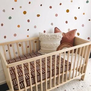 Boho Nursery Polka Dot Wall Stickers for Kids Polka Dot Pebbles-Home Decor Decals