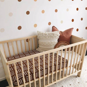Boho Nursery Polka Dot Wall Stickers for Kids Polka Dot Pebbles-Home Decor Decals
