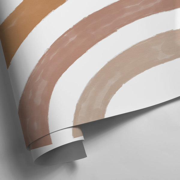 Boho Rainbow Wall Decal | Large Boho Rainbow Wall Sticker-Home Decor Decals