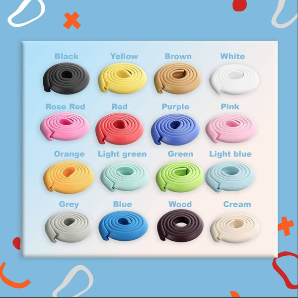 Childproof Corner Protectors - 2m Roll - Furniture Safety for Kids-