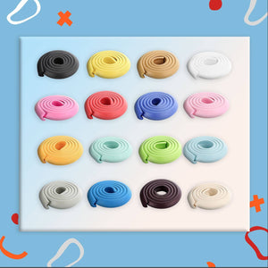 Childproof Corner Protectors - 2m Roll - Furniture Safety for Kids-